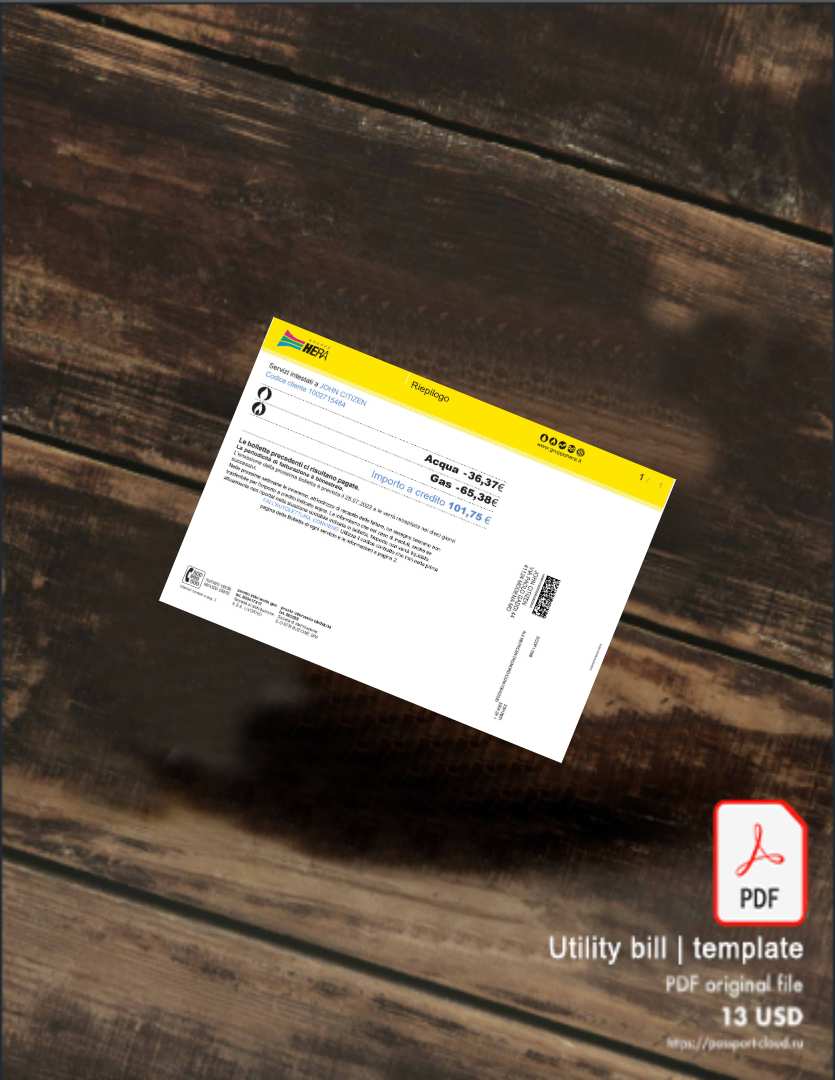 Utility bill | Albanian Power | Albania